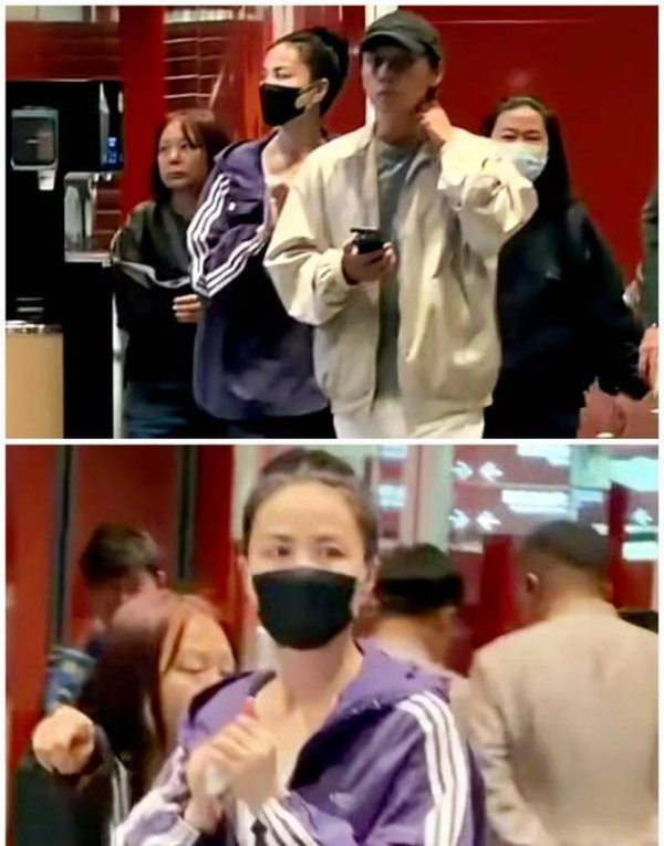 56岁王菲北京素颜露面，被路人怼脸拍也不生气，谢霆锋全程未出现